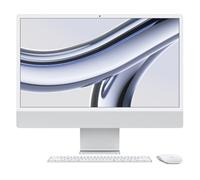 Tout en 1 / All in one iMac 24 Argent 256 Go - M3/GPU10"