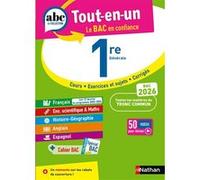 Tout en un 1re 2025 Dominique Prest (Auteur), Frédéric Fouletier (Auteur), Pascal Jézéquel (Auteur), Servane Marzin (Auteur), Johann Protais (Auteur), Evelyne Soumah (Auteur), Cécile Vidil (Auteur)