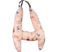 Tout En Un Ajusteur De Ceinture De Sécurité Et Oreiller Avec Le Cou Et L'appui-tête Oreiller, Oreiller De Voyage, Oreiller De Sommeil Confortable Pour La Voiture(Lapin)