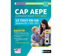 Tout en un - CAP Accompagnant éducatif petite enfance - Louisa Rebih - Nathan - broché - Scolaire / Universitaire