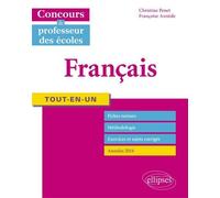 Tout-en-un Français - Concours de professeur des écoles - Christine Penet - Ellipses - broché - Scolaire / Universitaire