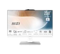 MSI Modern AM242P 1M-2097EU Intel Core 7 150U 60,5 cm (23.8 ) 1920 x 1080 pixels PC All-in-One 16 Go DDR5-SDRAM 512 Go SSD Windows 11 Pro Wi-Fi 6E (802.11ax) Blanc