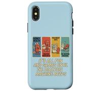 Tout est Amusant et Amusant jusqu'à ce Que la Machine de dialyse émet Un bip sonore Coque pour iPhone X/XS