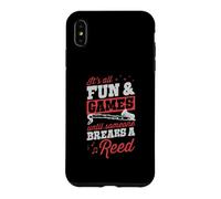 Tout est Amusant et Jeux jusqu'à ce Que Quelqu'un Brise Une Roseau Coque pour iPhone XS Max