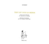 Tout est dans le monde: Anthologie poétique et dessins de l'auteur