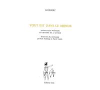 Tout est dans le monde Anthologie poétique - Lucebert - Unes Eds - broché - Anthologie