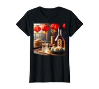 Tout est Meilleur avec Baijiu - More Baijiu T-Shirt Graphique avec Valeur