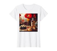 Tout est Meilleur avec Baijiu - More Baijiu T-Shirt Graphique avec Valeur
