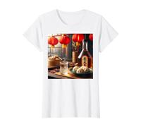 Tout est Meilleur avec Baijiu - More Baijiu T-Shirt Graphique avec Valeur