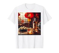 Tout est Meilleur avec Baijiu - More Baijiu T-Shirt Graphique avec Valeur