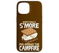 Tout est Plus Amusant Autour du feu de Camp pour Les Amoureux des Mores Coque pour iPhone 15