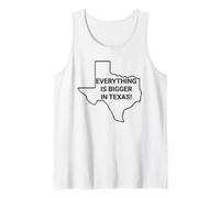 Tout est Plus Grand au Texas, tu étais si Hier Débardeur