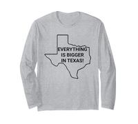 Tout est Plus Grand au Texas, tu étais si Hier Manche Longue
