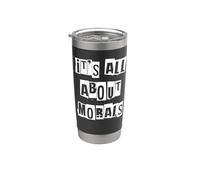 Tout est question de morale Gobelet isotherme en acier inoxydable double paroi
