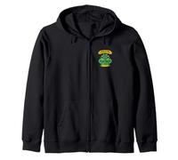 Tout est trop compliqué Crocodile Grincheux Cartoon Sweat à Capuche