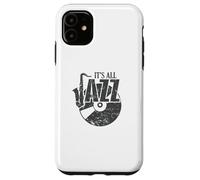 Tout est Un Disque de Jazz et Un Saxophone Coque pour iPhone 11