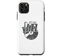Tout est Un Disque de Jazz et Un Saxophone Coque pour iPhone 11 Pro Max