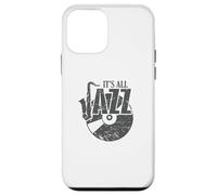 Tout est Un Disque de Jazz et Un Saxophone Coque pour iPhone 12 Mini