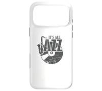 Tout est Un Disque de Jazz et Un Saxophone Coque pour iPhone 17 Pro Max