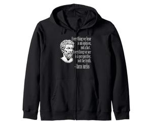Tout est Une Perspective d'opinion - Marcus Aurelius Sweat à Capuche