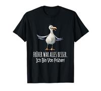 Tout était Mieux - Je suis de la fête des pères - Mouette T-Shirt