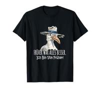 Tout était mieux - Je suis de la fête des pères - Mouette T-Shirt
