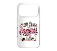 Tout Était Organisé en Théorie EVJF Copines Mariée Coque pour iPhone 17 Pro