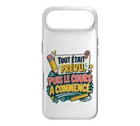 Tout Était Prévu Puis Le Cours A Commencé AESH Coque pour iPhone Air