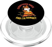 Tout Fait Mal Et J'Ai Faim Coureur Jogger La Course À Pied PopSockets PopGrip pour MagSafe