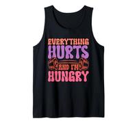 Tout Fait Mal et J'Ai Faim Fitness Débardeur