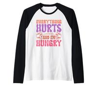 Tout Fait Mal et J'Ai Faim Fitness Manche Raglan