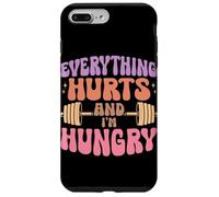 Tout Fait Mal et J'Ai Faim | Funny Fitness Girls Weights Coque pour iPhone 7 Plus/8 Plus