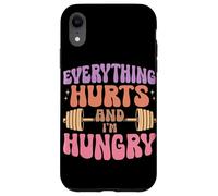 Tout Fait Mal et J'Ai Faim | Funny Fitness Girls Weights Coque pour iPhone XR