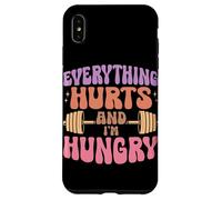 Tout Fait Mal et J'Ai Faim | Funny Fitness Girls Weights Coque pour iPhone XS Max