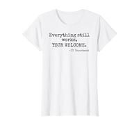 Tout Fonctionne Toujours Votre administrateur Informatique Amusant de Bienvenue T-Shirt Graphique avec Valeur