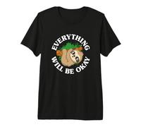 Tout ira Bien, entendez Un Message Positif T-Shirt Haut de Gamme