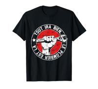 Tout Ira Bien Le Plombier Est La Professionnel Ferblantier T-Shirt