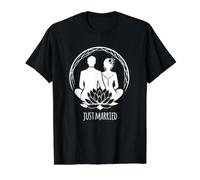 Tout Juste marié T-Shirt Graphique avec Valeur, Homme, Noir, S
