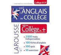 Collectif – Tout l'anglais au collège – 6e/3e – Broché