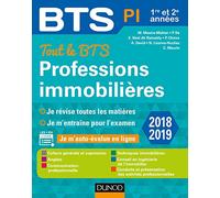 Tout le BTS Professions immobilières - 2018-2019 - 1re et 2e année: 1re et 2e année