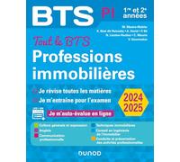 Tout le BTS Professions immobilières - 2024-2025: 1re et 2e années (2024-2025)