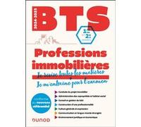 Tout Le Bts Professions Immobilières 1re Et 2e Années