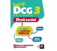 Tout Le Dcg 3 En Fiches - Droit Social - Edition 2023