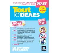 Tout le DEAES en fiches mémos - Nouveau programme