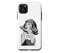 Tout Le Monde a Droit à Mon Opinion Sarcastic Pop Art Girl Coque pour iPhone 11 Pro Max