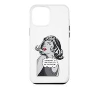 Tout Le Monde a Droit à Mon Opinion Sarcastic Pop Art Girl Coque pour iPhone 12 Pro Max