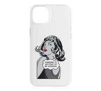 Tout Le Monde a Droit à Mon Opinion Sarcastic Pop Art Girl Coque pour iPhone 14 Plus