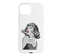 Tout Le Monde a Droit à Mon Opinion Sarcastic Pop Art Girl Coque pour iPhone 15 Plus