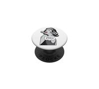 Tout Le Monde a Droit à Mon Opinion Sarcastic Pop Art Girl PopSockets PopGrip Adhésif