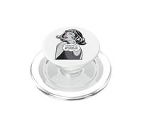 Tout Le Monde a Droit à Mon Opinion Sarcastic Pop Art Girl PopSockets PopGrip pour MagSafe